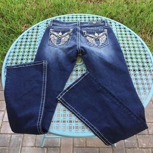 Miss Me Bootcut Jeans 27”x34”